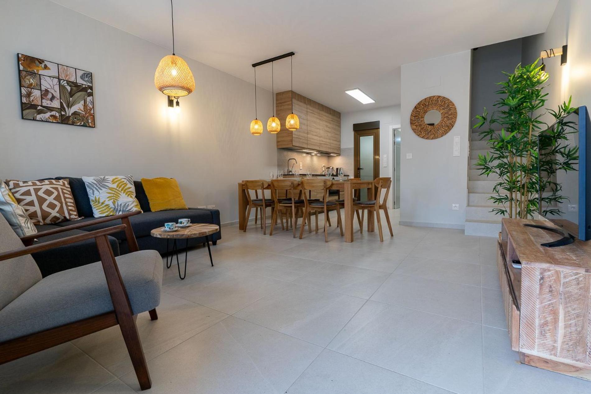 Rentafive Gran Casa Reformada Terraza Villa Santa Pola Bagian luar foto